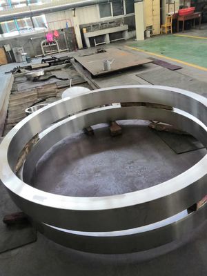 Ti6AL4V Titanium Forged Ring Target Flange Machined Surface