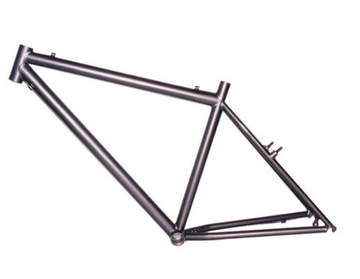 3AL2.5v Titanium Road Bike Frame , Titanium Bike Axle Weight 1.5KG Size 48-52CM